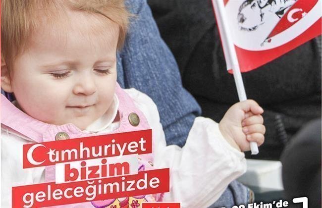 CHP Saray: “Cumhuriyet Bizim Geleceğimiz”