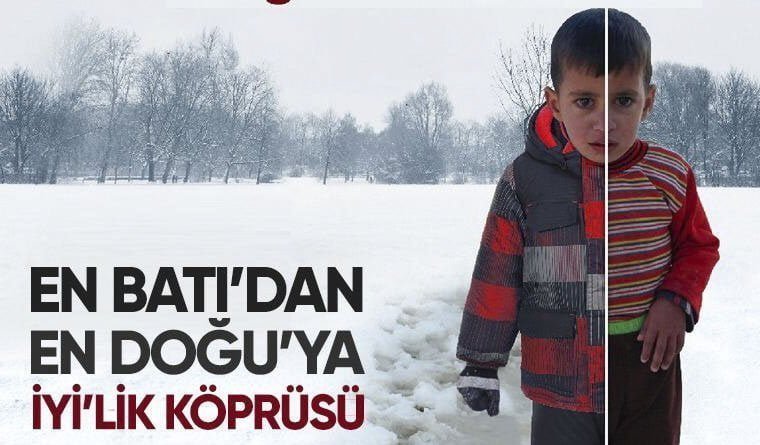 Tekirdağ’dan Hakkari’ye İyi’lik Eli