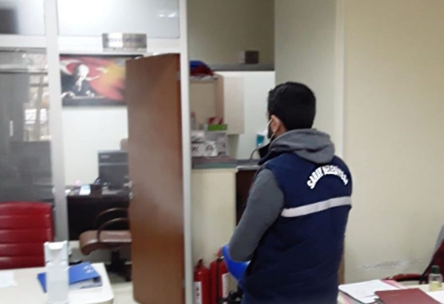 Saray Belediyesi Kovid-19’la Mücadele Çalışmalarına Devam Ediyor