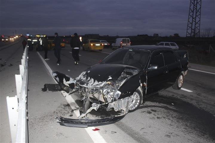 Saray’da trafik kazası: 2 Yaralı