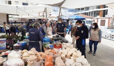 Pazar Yerinde Denetimler Sürüyor