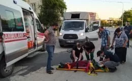 Kamyonetin çarptığı çocuk yaralandı