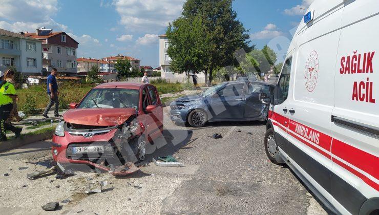 Saray’da 3 Otomobil Çarpıştı: 6 Yaralı