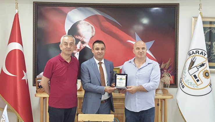 Bulgaristan Varbitsa Belediye Başkanı Bayram’dan Erkiş’e ziyaret