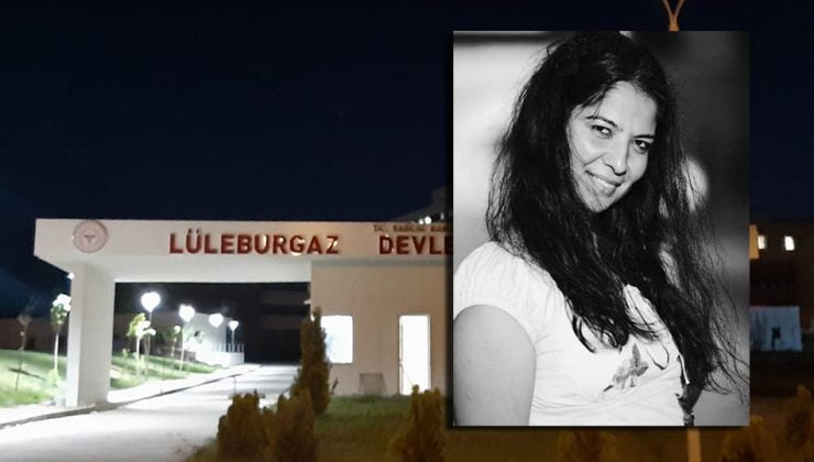 Bir kadın cinayeti de Lüleburgaz’da işlendi