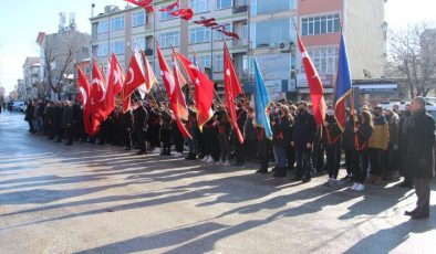 18 Mart Şehitleri Saray’da Törenle Anıldı