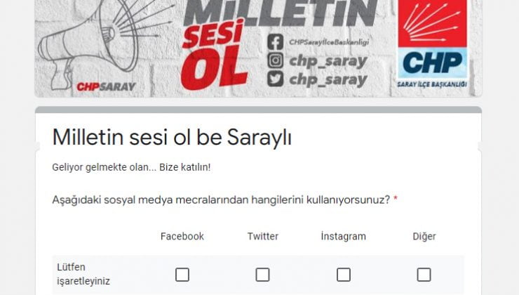 CHP Kampanyayı Büyütüyor!