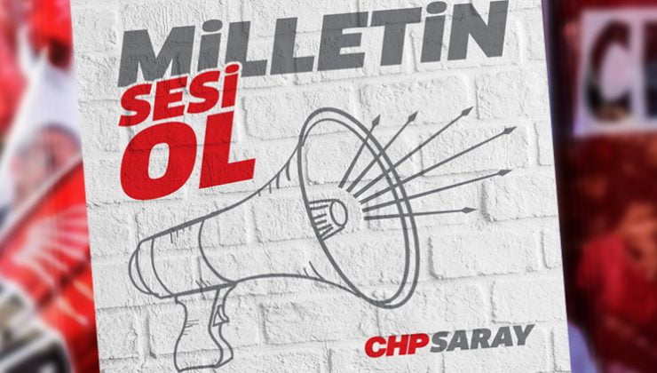 CHP’liler “Milletin sesi ol” Kampanyasıyla Geliyor