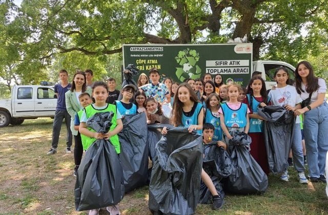 Saray Belediyesi’nden eğlenceli çevre günü etkinliği
