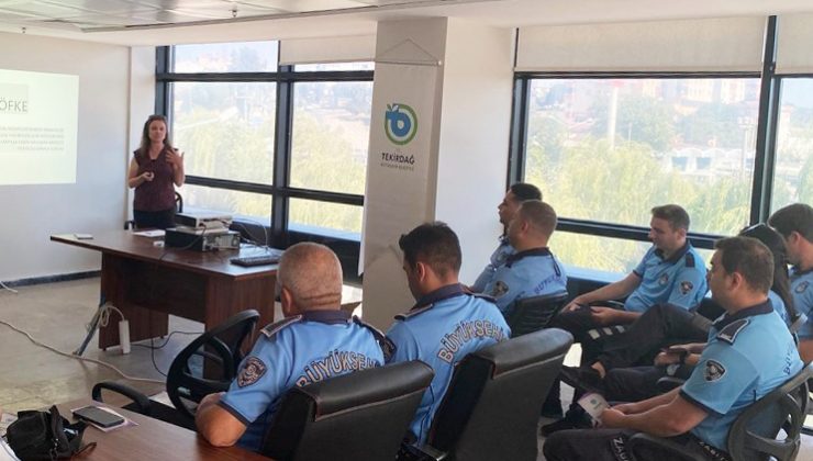 Zabıta Personeline Yönelik Stres Eğitimi Verildi