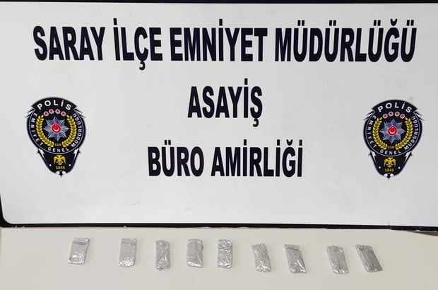 Polisten uyuşturucuya bir darbe daha