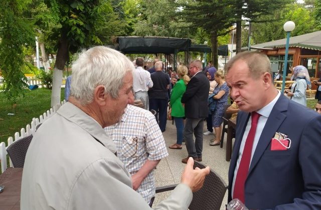 Doç. Dr. Ali İhsan Erdağ İYİ Parti saflarında sahadaydı