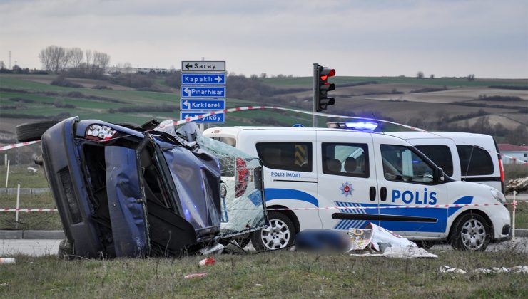 Saray’da feci kaza: 1 ölü