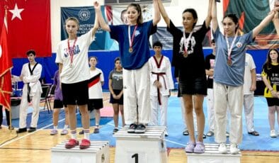 Genç Taekwondocular Tekirdağ Şampiyonu