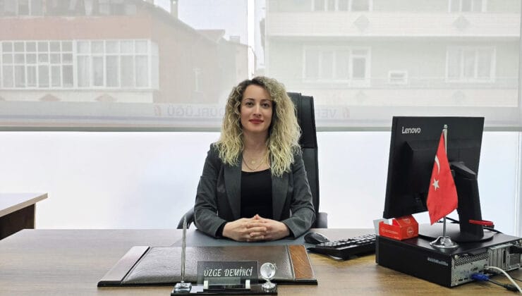 Vergi Dairesi Müdürü Özge Demirci Göreve Başladı