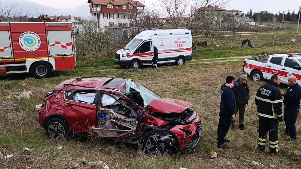 Işık ihlali kazayı beraberinde getirdi: 1 Yaralı