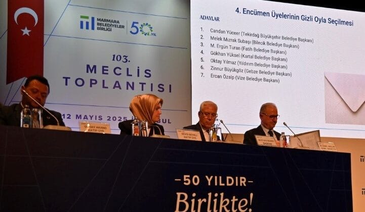 Marmara Belediyeler Birliği Kuruluşunun 50. Yılında  İlk Meclis Toplantısını Gerçekleştirdi