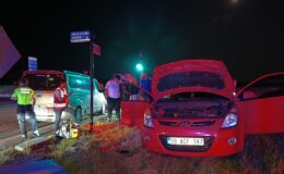 Yine ışık ihlali, yine trafik kazası: 2 Yaralı