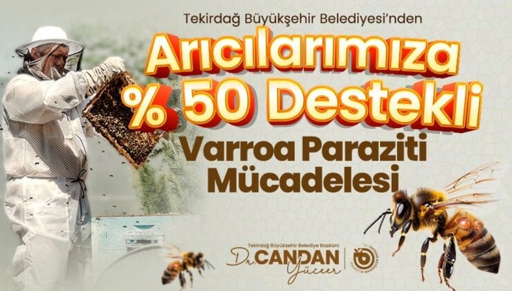 Büyükşehir’den Arıcılığı Tehdit Eden Parazit ile Mücadele Projesi