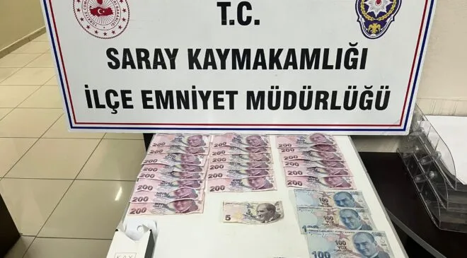 Saray’da Polis uyuşturucuya yine geçit vermedi