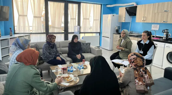 Tekirdağ’da özel anneler destek atölyesinde buluştu