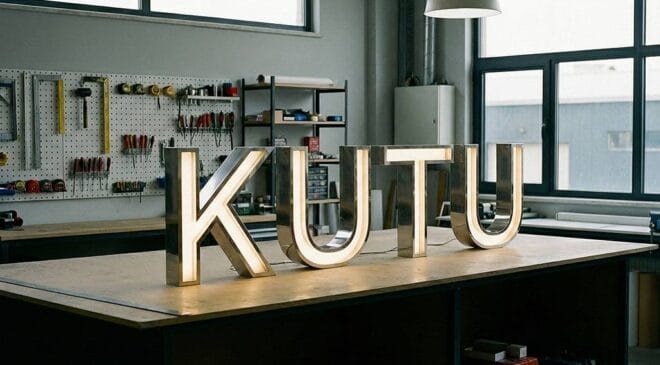 Kutu Harf Tabela Yapan Firmalar ile Markalar İçin Güçlü Görünürlük