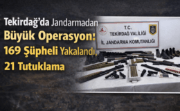 Tekirdağ’da Jandarmadan Büyük Operasyon