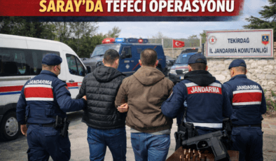 Saray’da Tefeci Operasyonu: 3 Şüpheli Tutuklandı