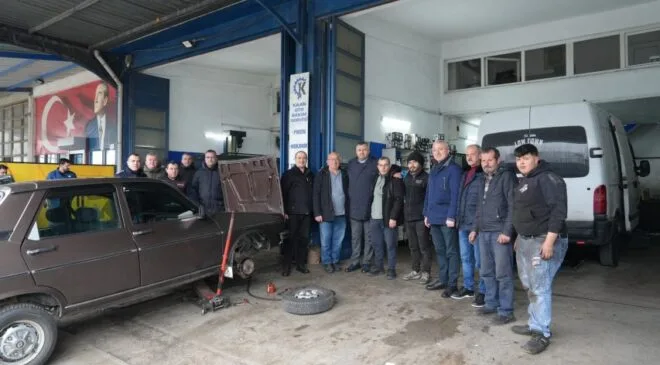 Başkan Taşyasan’dan Saray Küçük Sanayi Sitesi’ne ziyaret