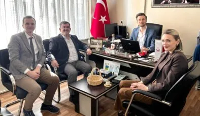 İlçe Sağlık Müdürü Uçar’a Anlamlı Ziyaret