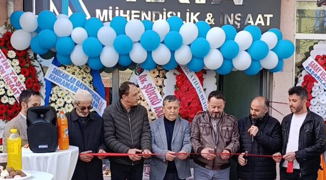 Kaya Mühendislik ve İnşaat Saray’da hizmete açıldı