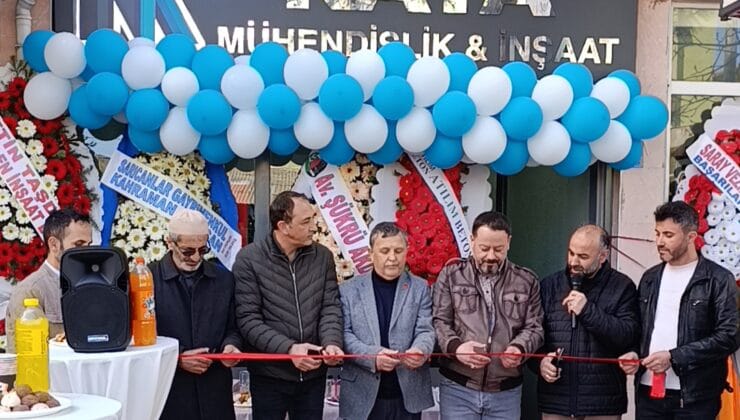 Kaya Mühendislik ve İnşaat Saray’da hizmete açıldı