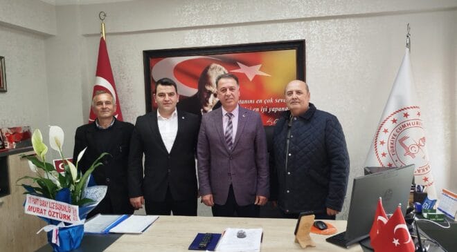 İYİ Parti Saray İlçe Başkanı Murat Öztürk’ten Milli Eğitim’e anlamlı ziyaret