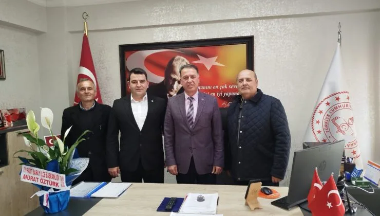 İYİ Parti Saray İlçe Başkanı Murat Öztürk’ten Milli Eğitim’e anlamlı ziyaret