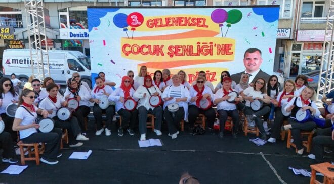 Saray Belediyesi Çocuk Şenliği’ne yoğun ilgi