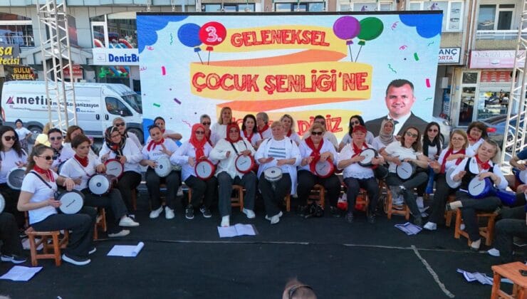 Saray Belediyesi Çocuk Şenliği’ne yoğun ilgi