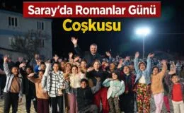 Saray’da Dünya Romanlar Günü Coşkuyla Kutlandı