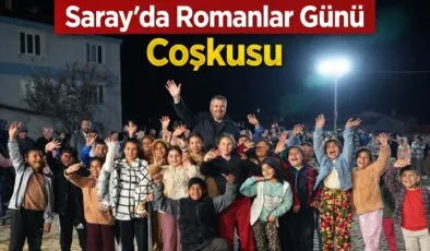 Saray’da Dünya Romanlar Günü Coşkuyla Kutlandı