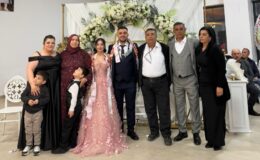 Aydoğan ve Uğraş Ailelerinin Mutlu Günü: Esma ve Uğur Evliliğe İlk Adımı Attı