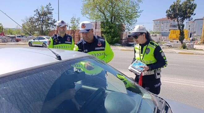 Saray’da Trafik Haftası etkinliği: “Bir Kural, Bir Ömür”